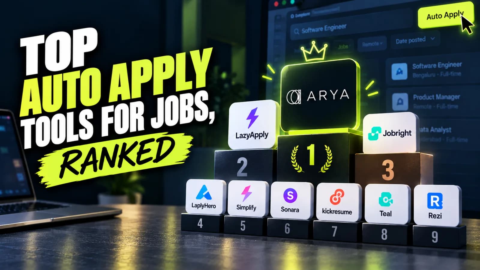 Top Auto Apply Tools for Jobs, Ranked